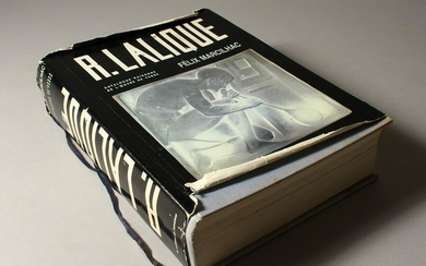 FELIX MARCILHAC, R. LALIQUE, CATALOGUE RAISONNE, 1989