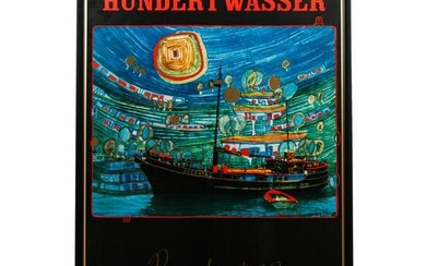 Friedensreich Hundertwasser 1928-2000 Poster 1972