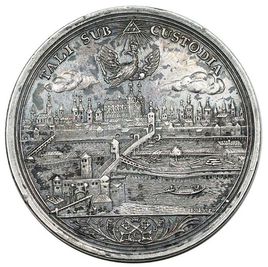 Germany - Regensburg - Freie Reichsstadt Reichstaler oJ (Mmz. Johann Christoph Busch Stempel von Johann Leonhard Oexlein (TALI SUB) - Silver