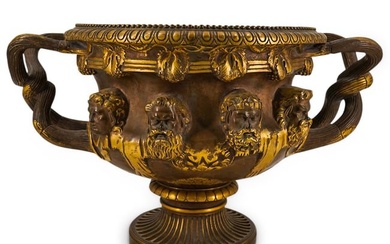 Gilt Bronze 'Warwick' Vase by Barbedienne