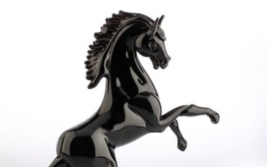 Giorgio Giuman - Prancing horse (34 cm) - Glass