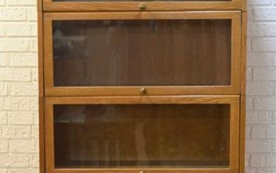 Girouard, Conrad - Antique 5 stacks notary / lawyer bookcase - 1940-50's