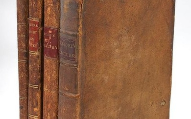 Group of (4) 18th and 19th century Medical books