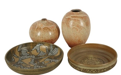 Group of of Studio Pottery