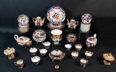 Grouping Royal Crown Derby Imari Porcelain