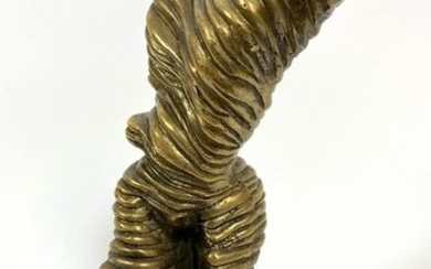 HANERA Signed Figural Bronze. Modernist Nude Figure com
