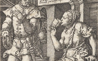 HEINRICH ALDEGREVER Sophonisbe Drinks the Poison Cup.
