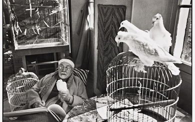 HENRI CARTIER-BRESSON (1908-2004) Henri Matisse, Vence, France.