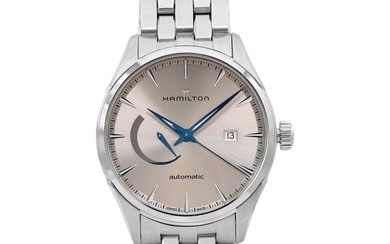 Hamilton Jazzmaster Stainless Steel Beige Dial Automatic Mens Watch H32635122