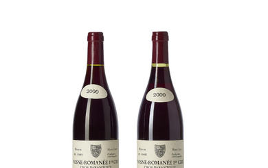 Henri Jayer, Vosne-Romanée Cros Parantoux 2000 2 Bottles (75cl) per...