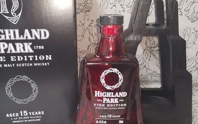 Highland Park 15 years old Fire Edition - Original bottling - 70cl