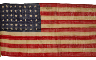 INVASION OF EUROPE: U.S. 741ST TANK BATTALION FLAG.