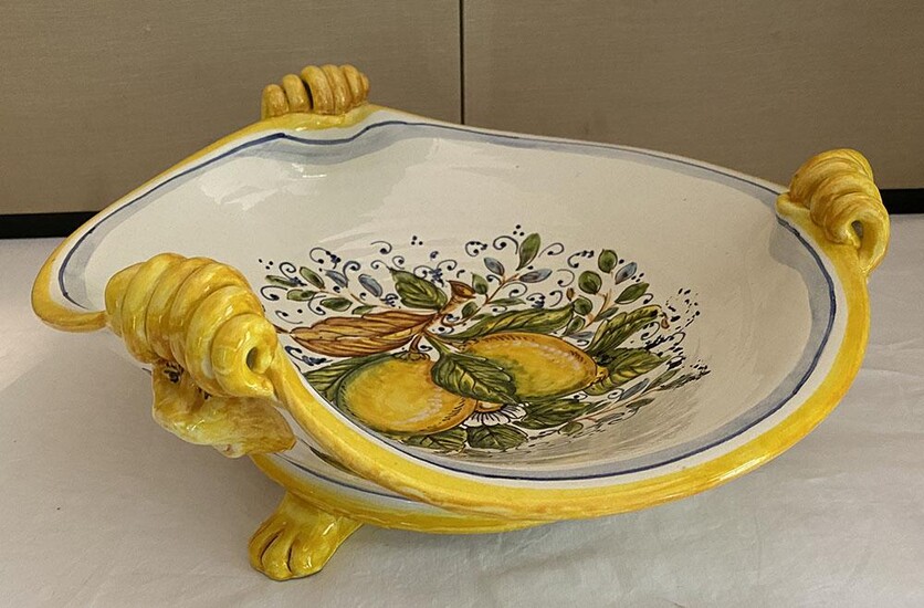 Italian Pottery Fruit Bowl, RM3A