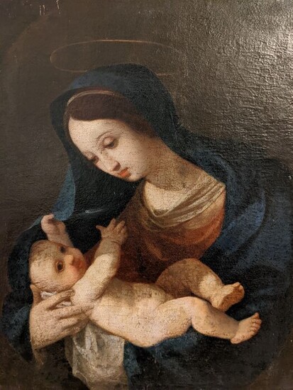 Italian school (XVII) - Madonna and Child
