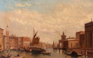 James Holland (British, 1799-1870) Scene of Venice