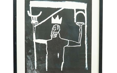 Jean Michel Basquiat Exhibition Poster