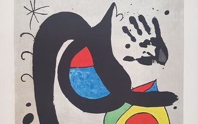 Joan Miro (1893-1983) - "Gat i Mà"