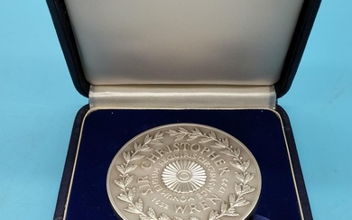 John Pinches 'Sir Christopher Wren' 7oz Silver Medal.
