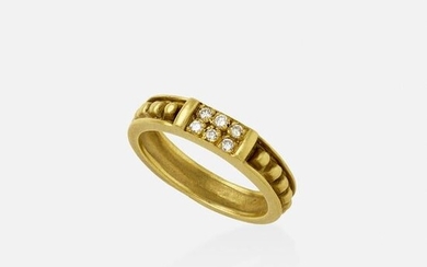 Judith Ripka, Diamond and gold ring