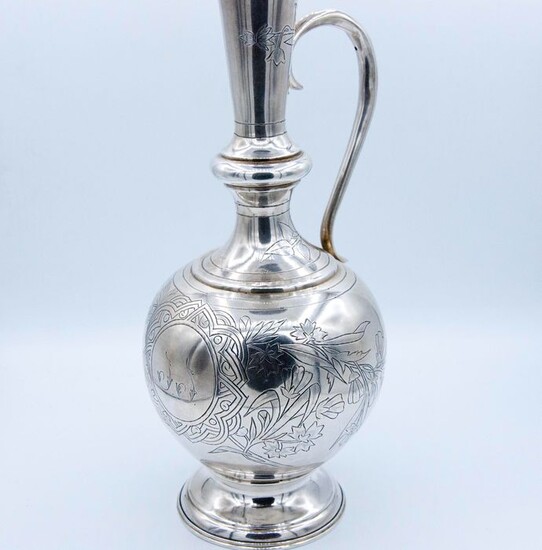 Jug - .875 (84 Zolotniki) silver - Russia - 1896/500 grams