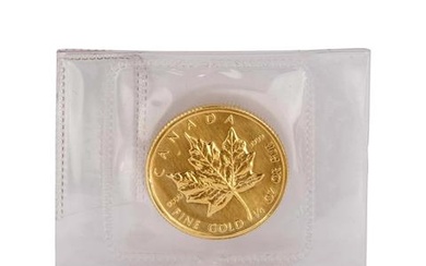 Kanada /GOLD - 10 Dollars 1998, 1/4 oz Maple Leaf