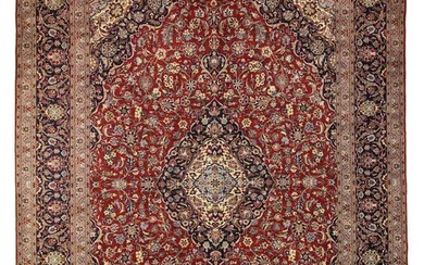 Kashan Persian carpet - cork wool - Rug - 421 cm - 301 cm