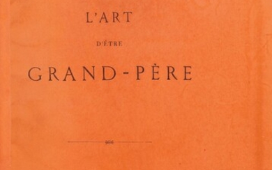 L'Art d'être grand-père. Paris, 1877. Exemplaire sur Hollande (demi-maroquin noir de Maylander), Hugo, Victor