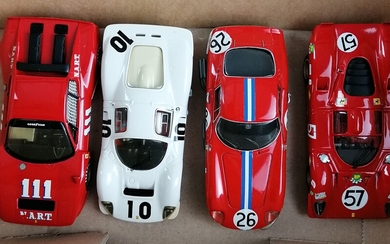 LOT de 4 véhicules échelle 1/43 métal : 1x Tameo Ferrari 312 P Daytona-LM by...