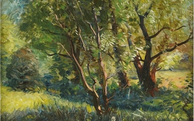 LOUIS ASTON KNIGHT (1873 - 1948): GROVE OF TREES