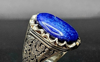 Lapis lazuli - Silver - Ring