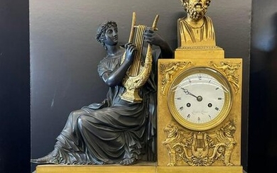 Large Louis Philippe Lesieur Clock