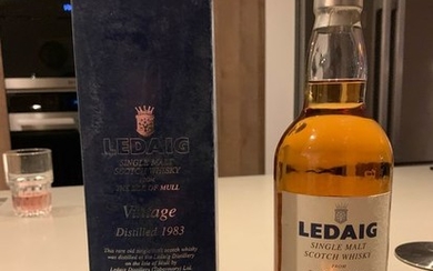 Ledaig 1983 Vintage - Original bottling - b. 2002 - 70cl