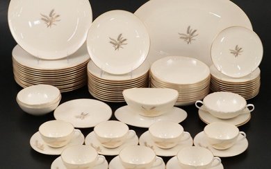 Lenox "Wheat" Porcelain Dinnerware, 1940-1982