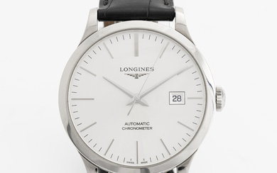 Longines, Record, wristwatch, 40 mm.