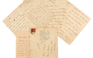 Lord Alfred Douglas | three autograph letters signed, to Mrs Mai Edge, 1924