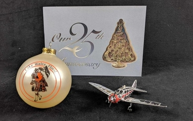 Lot Of Three Travel Ornaments With An Special Exclusive