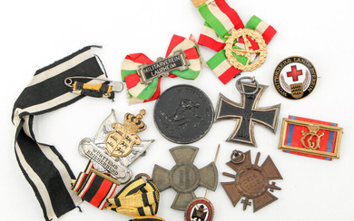 Lot of Ten German Medals 1900-1940