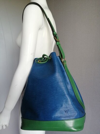 Louis Vuitton - Noe bleu/vert en cuir épi GM Crossbody bag
