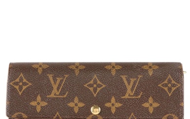 Louis Vuitton Sarah Wallet in Monogram Canvas and Leather