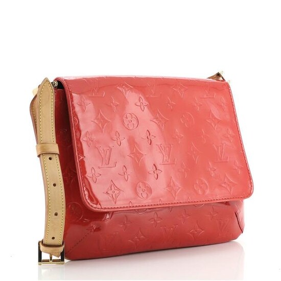 Louis Vuitton Vernis Red Thompson Street Shoulder Bag