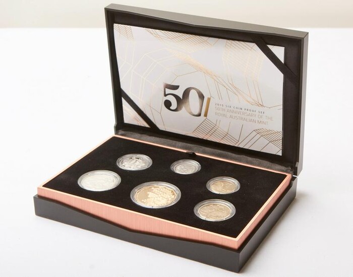 Ltd. Edition 50th Anniv. Royal Australian Mint Set
