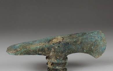 Luristan Bronze Axe head - (1)