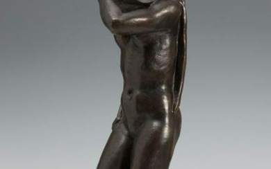 MILLY STEGER (Rheinberg, Germany, 1881 - Berlin 1948). "Najade", 1934. Bronze. Signed with initials.