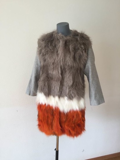 MSGM - Fur coat - Size: EU 38 (IT 42 - ES/FR 38 - DE/NL 36)