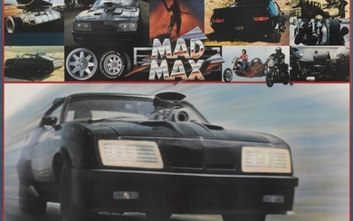 Mad Max (1979), poster, Japanese