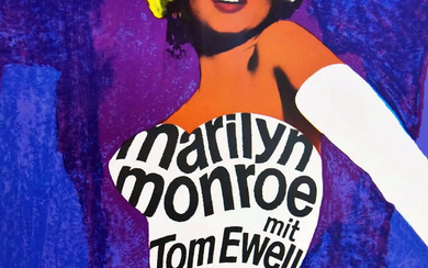 Marilyn Monroe mit Tom Eweil in das Verflixte 7. jahr Marilyn Monroe mit Tom Eweil in das Verflixte 7. jahr