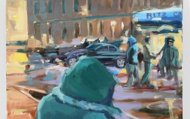 Mark Pullen, Oil on Linen, NY Scene