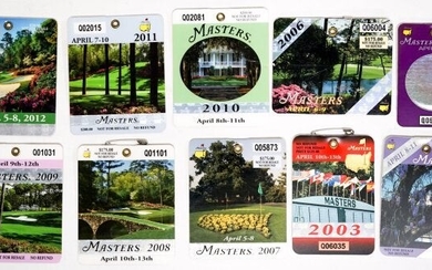 Masters Badges 2000-2012 (10)