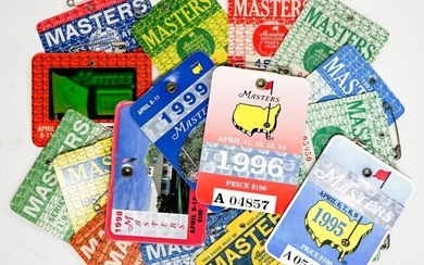 Masters GoMasterslf Lifelong Badge Collection 1973-1999
