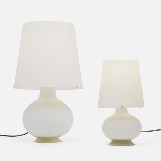 Max Ingrand, Table lamps model 1853, set of two